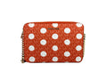 Michael Kors East West Leather Zip Chain Crossbody Bag