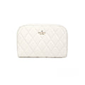 Kate Spade Carey Mini Parchment Quilted Smooth Leather Camera Crossbody Handbag