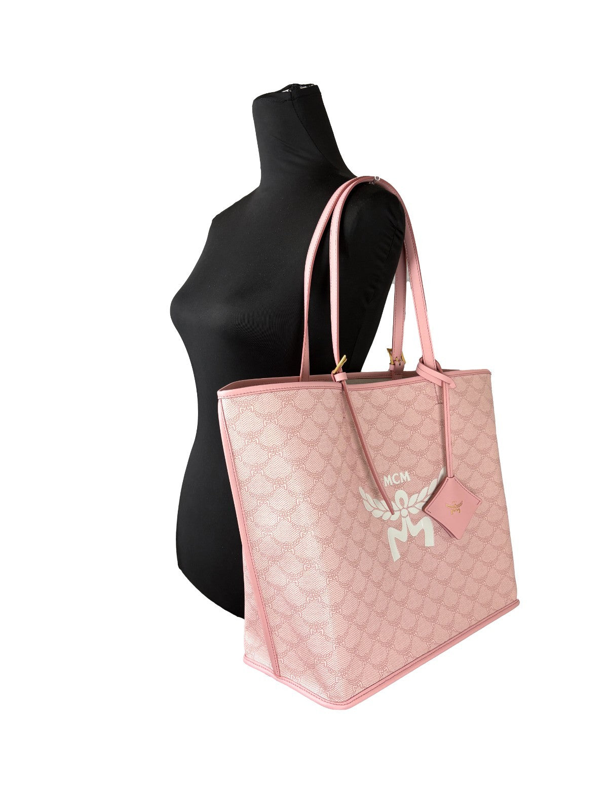 MCM Medium Himmel Shopper Medium Tote Bag