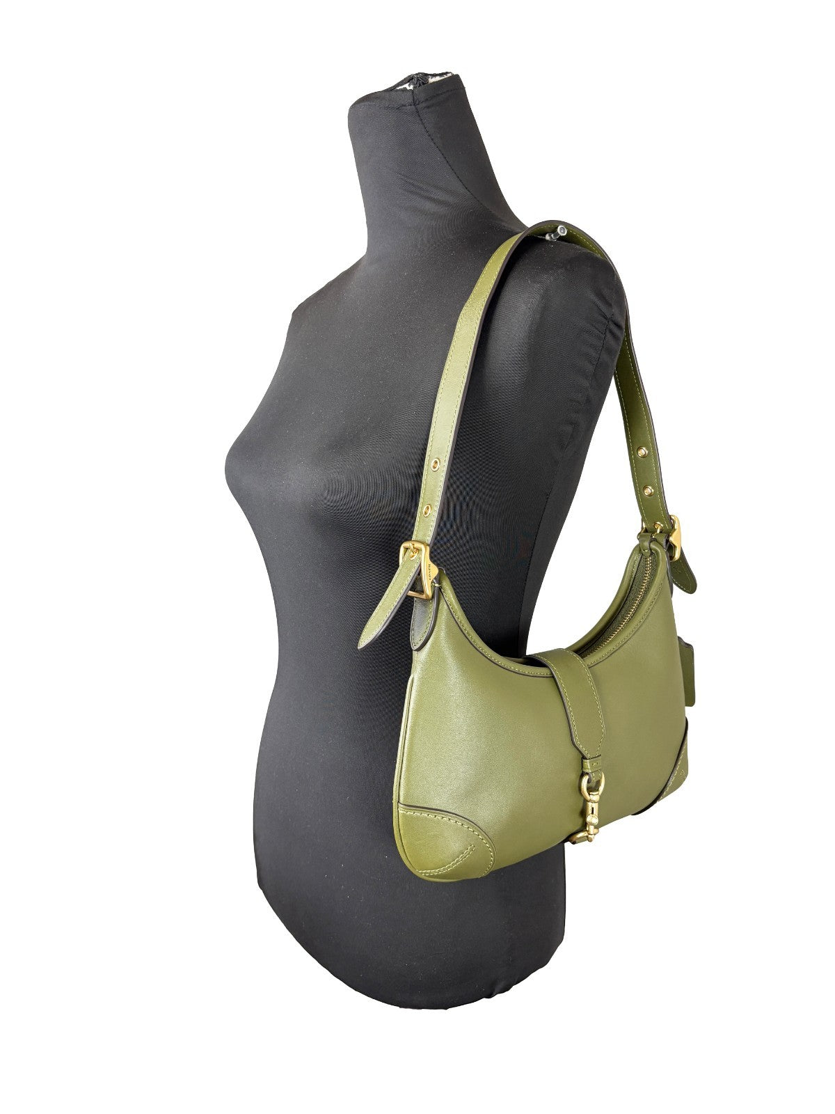 COACH Coach Hamptons Leather Hobo Shoulder Bag