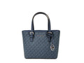 Michael Kors Navy Signature XS Carryall Tote Bag