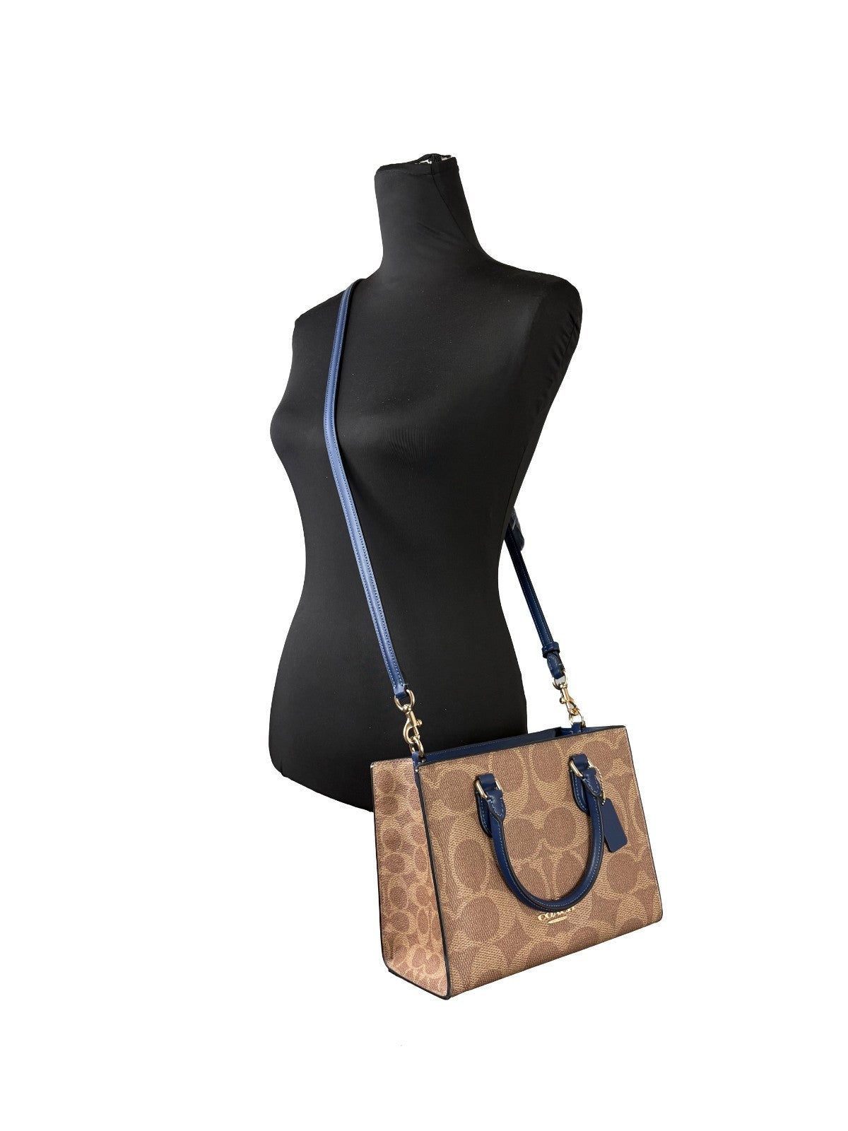 COACH Coach Maggie Small Signature Crossbody Tote Bag