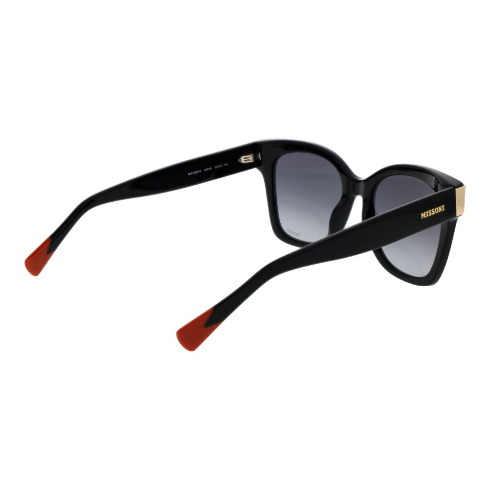 Missoni Black Acetate Sunglasses