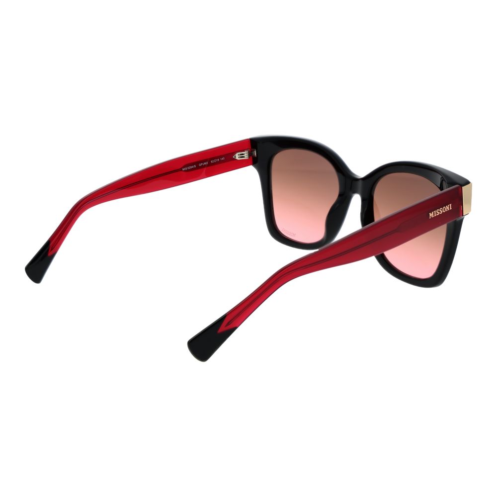 Missoni Black Acetate Sunglasses