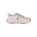 U.S. POLO ASSN. White Polyurethane Women's Sneaker