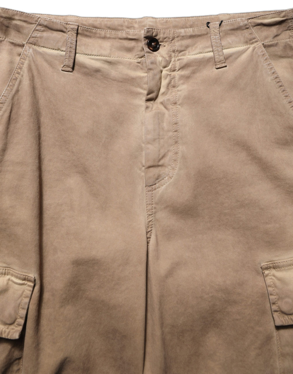 Dolce & Gabbana Brown Mid Waist Cargo Straight Trouser Pants