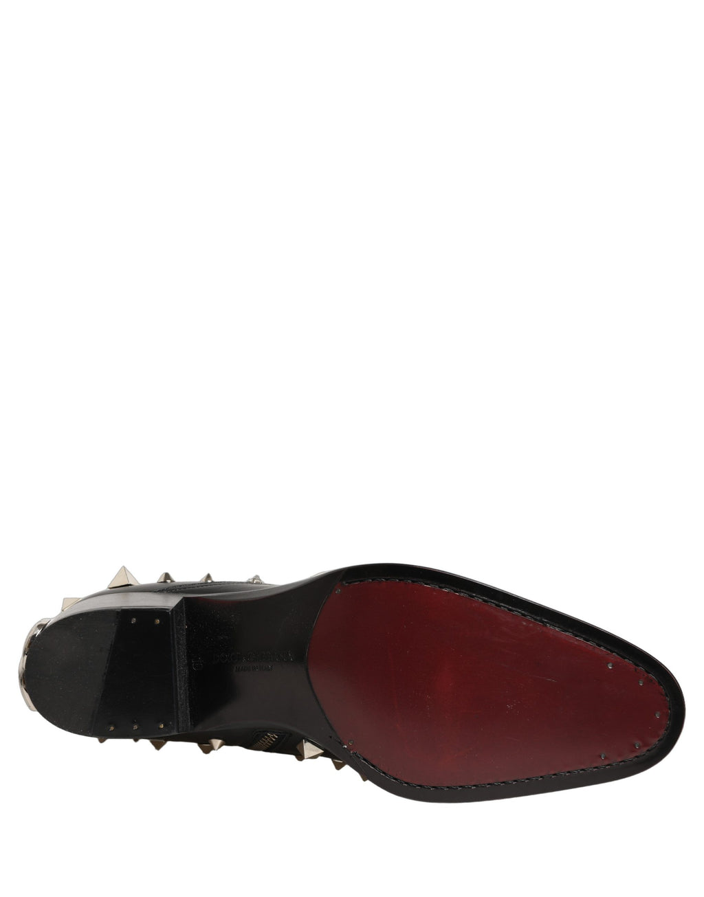 Dolce & Gabbana Black Crystal Embellished Short Boots Shoes