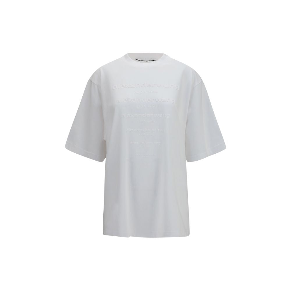 Alexander Wang White Cotton T-Shirt