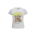 Ganni White Cotton T-Shirt