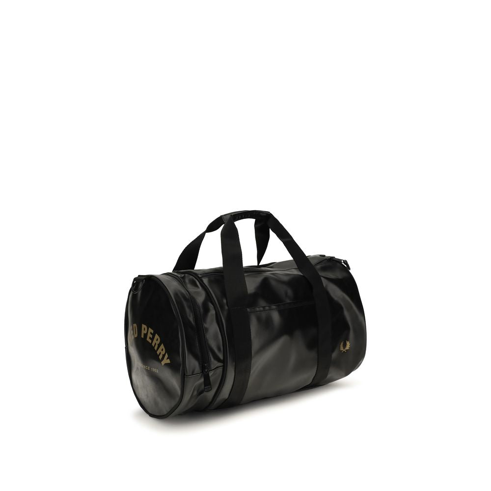 Fred Perry Black Polyester Luggage And Travel
