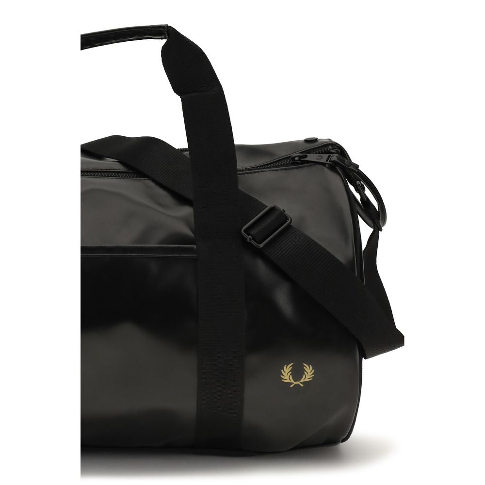 Fred Perry Black Polyester Luggage And Travel