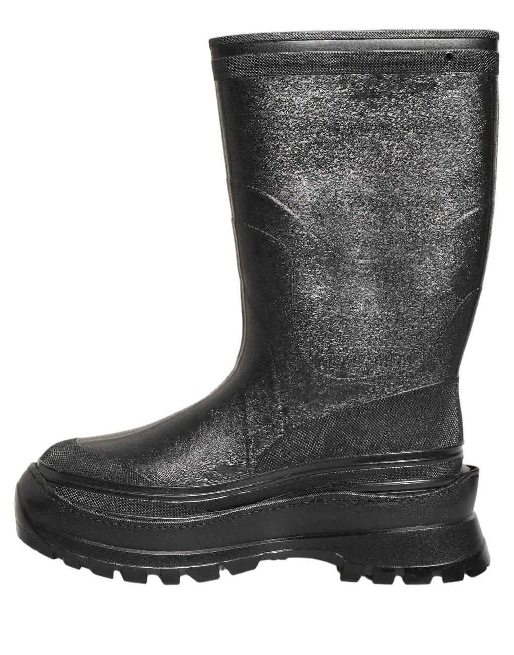 Dolce & Gabbana Black PVC Pull On Rain Boots Men Shoes