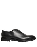 Dolce & Gabbana Black Leather Men Oxford Dress Formal Shoes