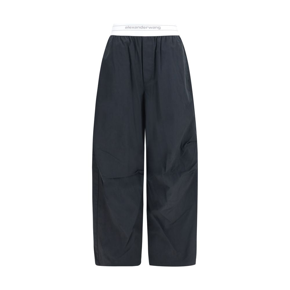 Alexander Wang Black Cotton Casual Pants
