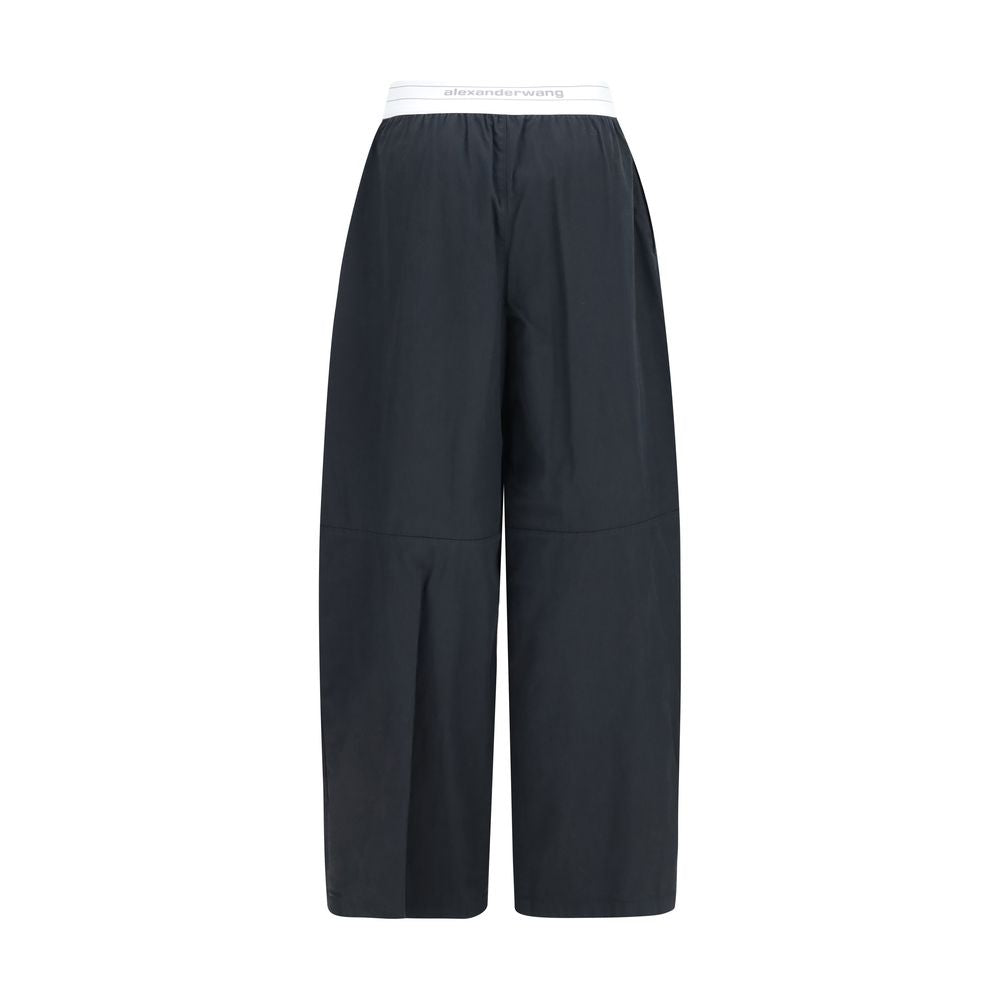Alexander Wang Black Cotton Casual Pants