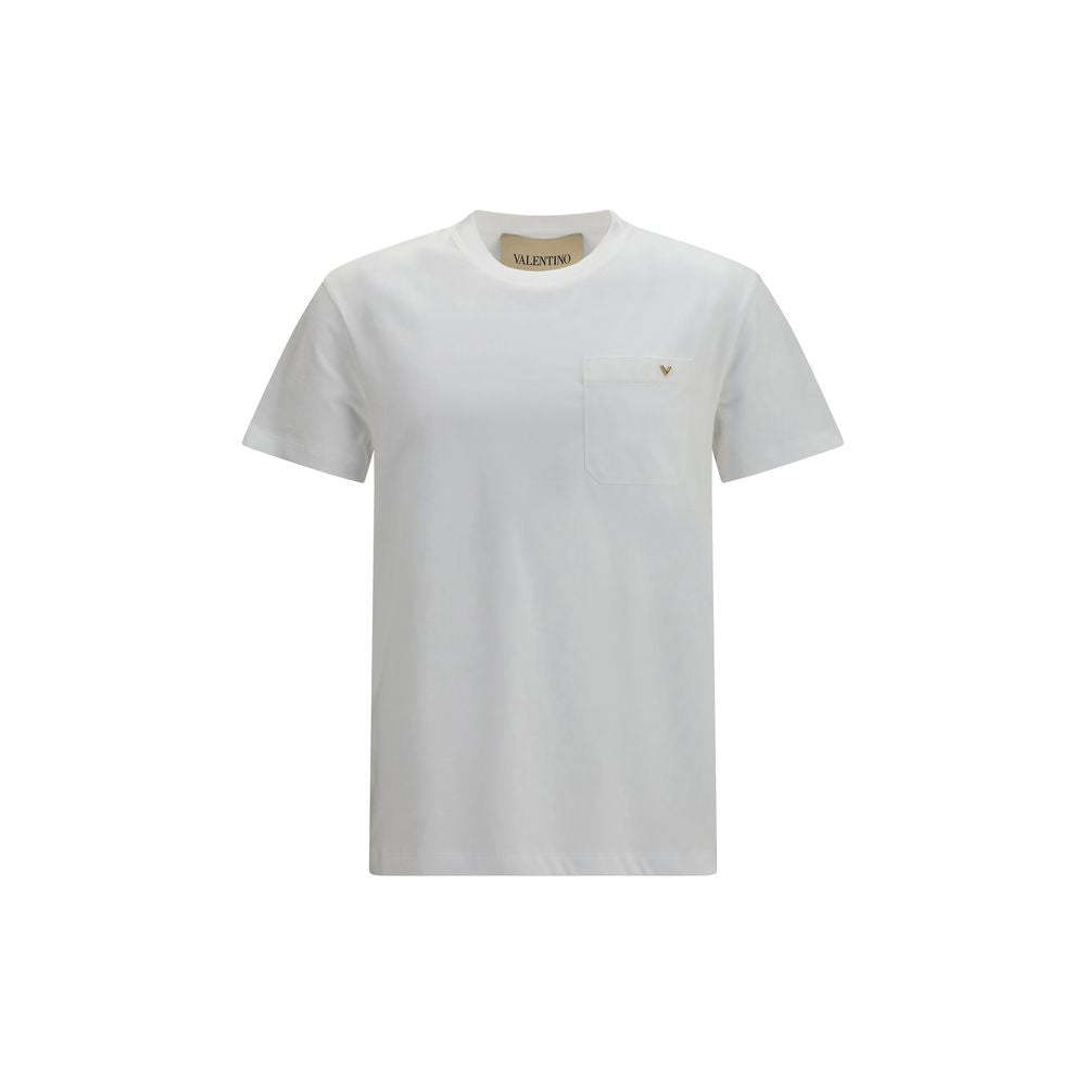 Valentino Garavani White Cotton T-Shirt