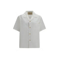 Valentino Garavani White Cotton Shortsleeve Shirt