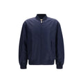 Valentino Garavani Blue Polyamide Bomber