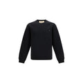 Valentino Garavani Black Cotton Sweatshirt