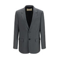 Valentino Garavani Gray Wool Oves Aries Jacket