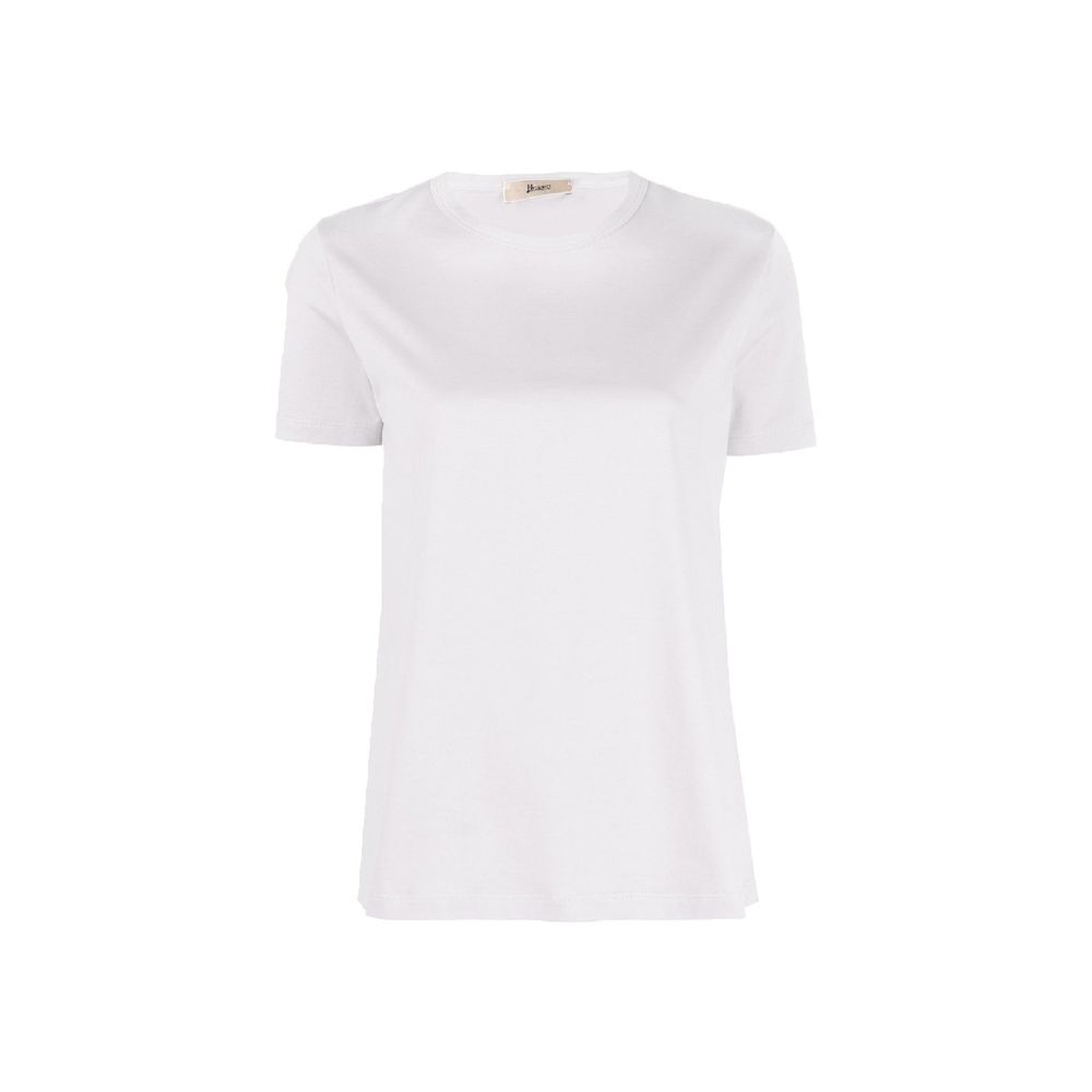Herno White Cotton T-Shirt