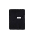 Jil Sander Black Wool Oves Aries Scarf