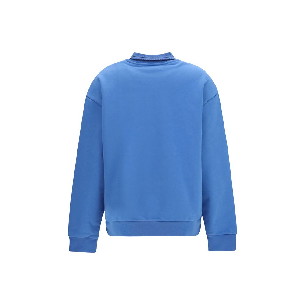 Miu Miu Blue Cotton Sweatshirt