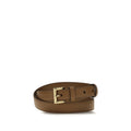 Prada Beige Calf Leather Bos Taurus Regular Belt