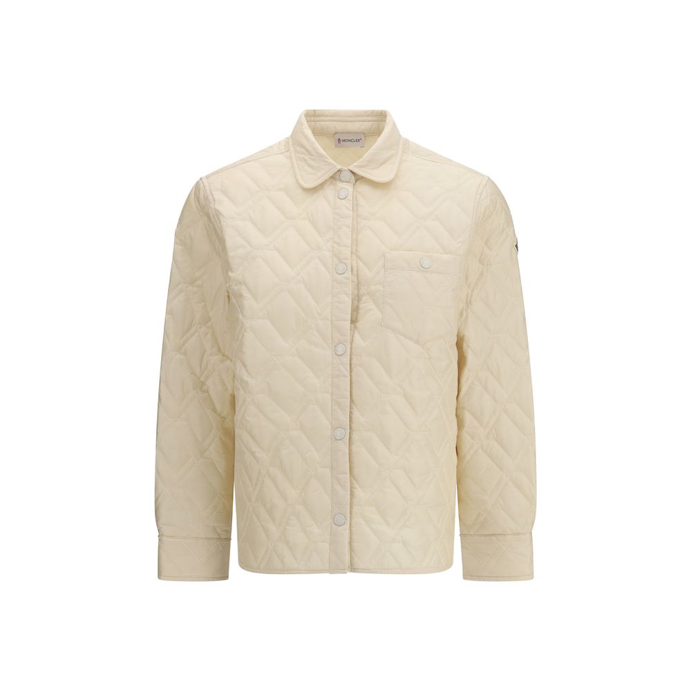 Moncler Beige Polyamide Full-Length Jacket