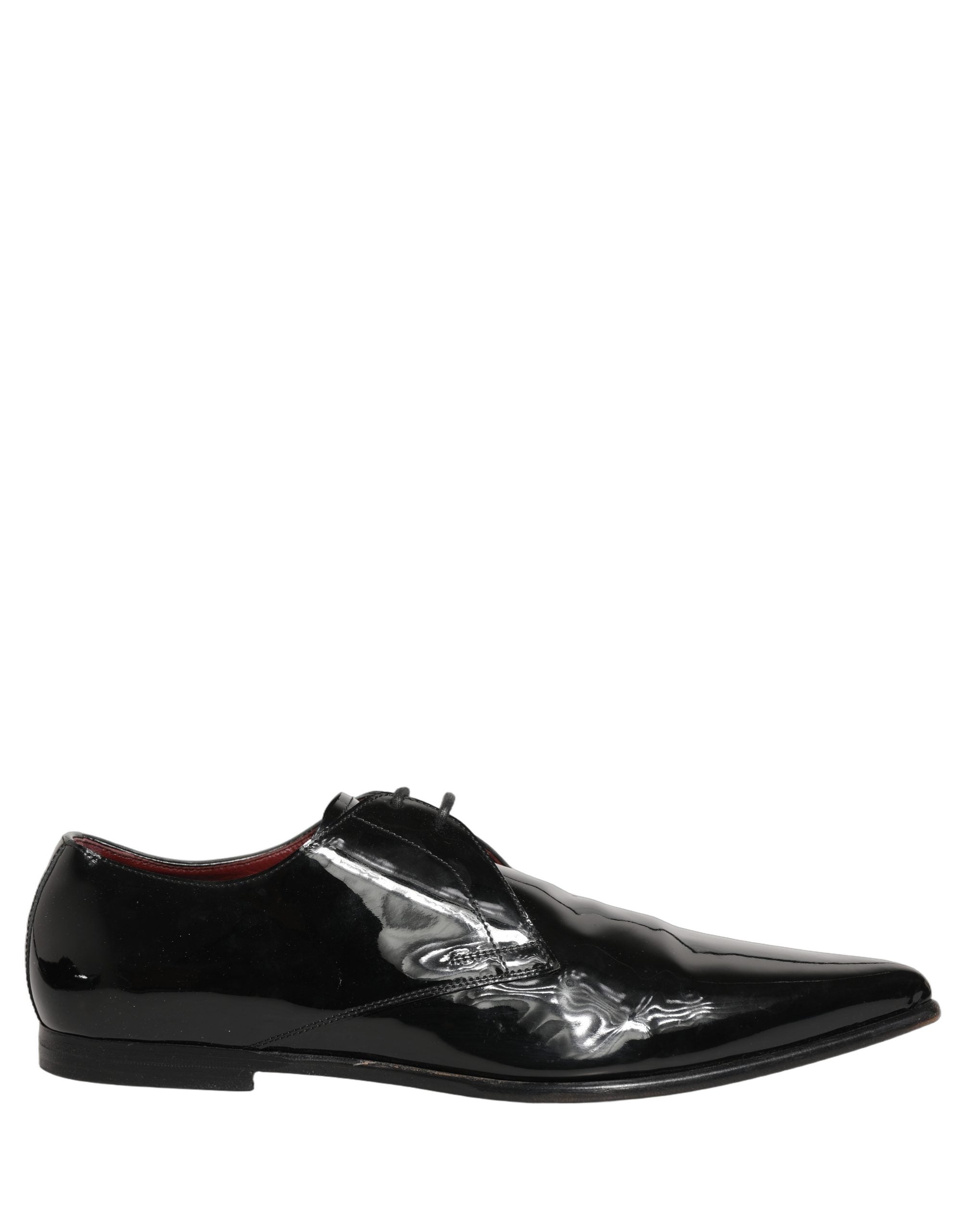 Dolce & Gabbana Black Leather Men Derby Dress Formal Shoes