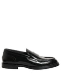 Dolce & Gabbana Black Leather Formal Men Dress Loafers Shoes
