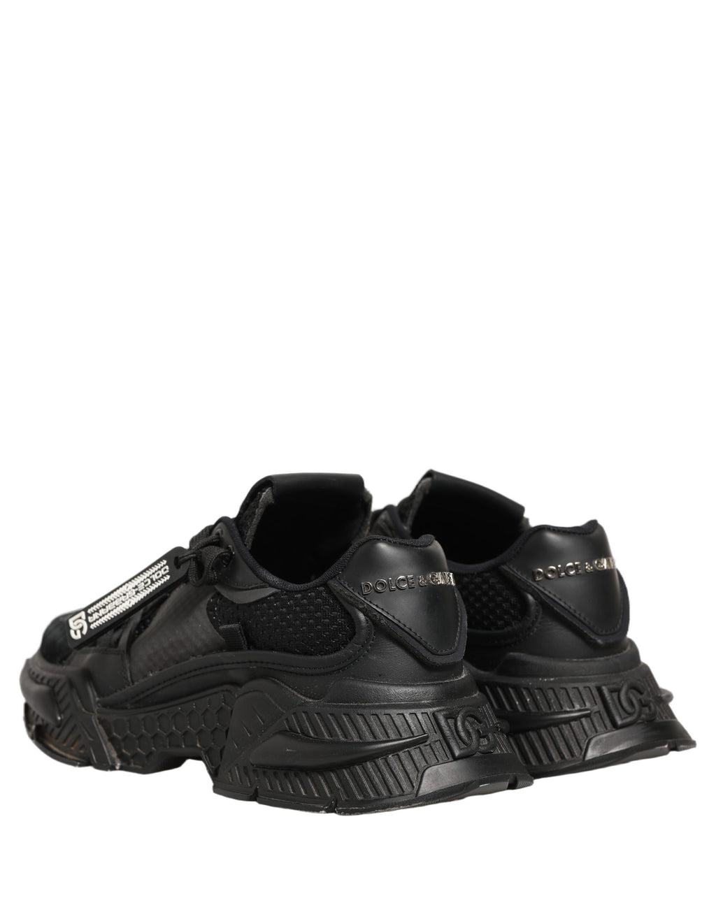 Dolce & Gabbana Black Airmaster Low Top Sneakers Shoes