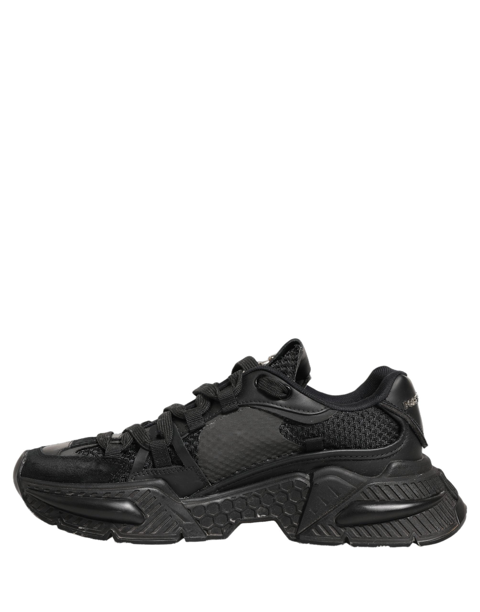 Dolce & Gabbana Black Airmaster Low Top Sneakers Shoes