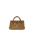 Zanellato Brown Calf Leather Bos Taurus Handbag