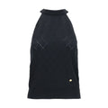 Balmain Black Wool Oves Aries Sleeveles T-Shirt