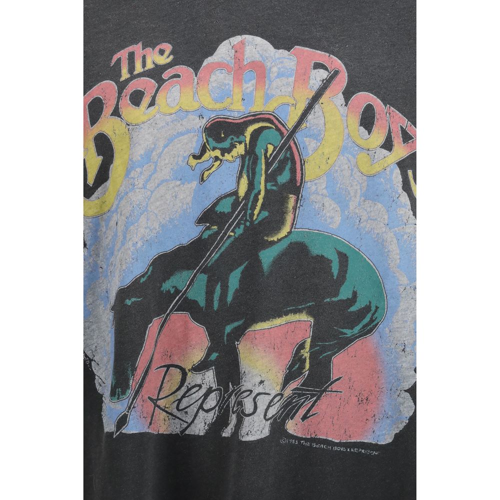 Represent Gray Cotton T-Shirt