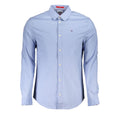 Tommy Hilfiger Azure Cotton Men's Shirt