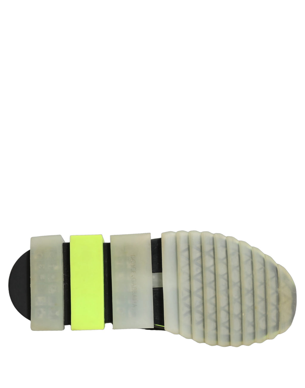 Dolce & Gabbana Black Green Sorrento Low Top Sneakers Shoes