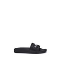 Amiri Black Rubber Flat Sandals