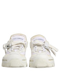 Dolce & Gabbana White Airmaster Panelled Low Top Men Sneakers Shoes