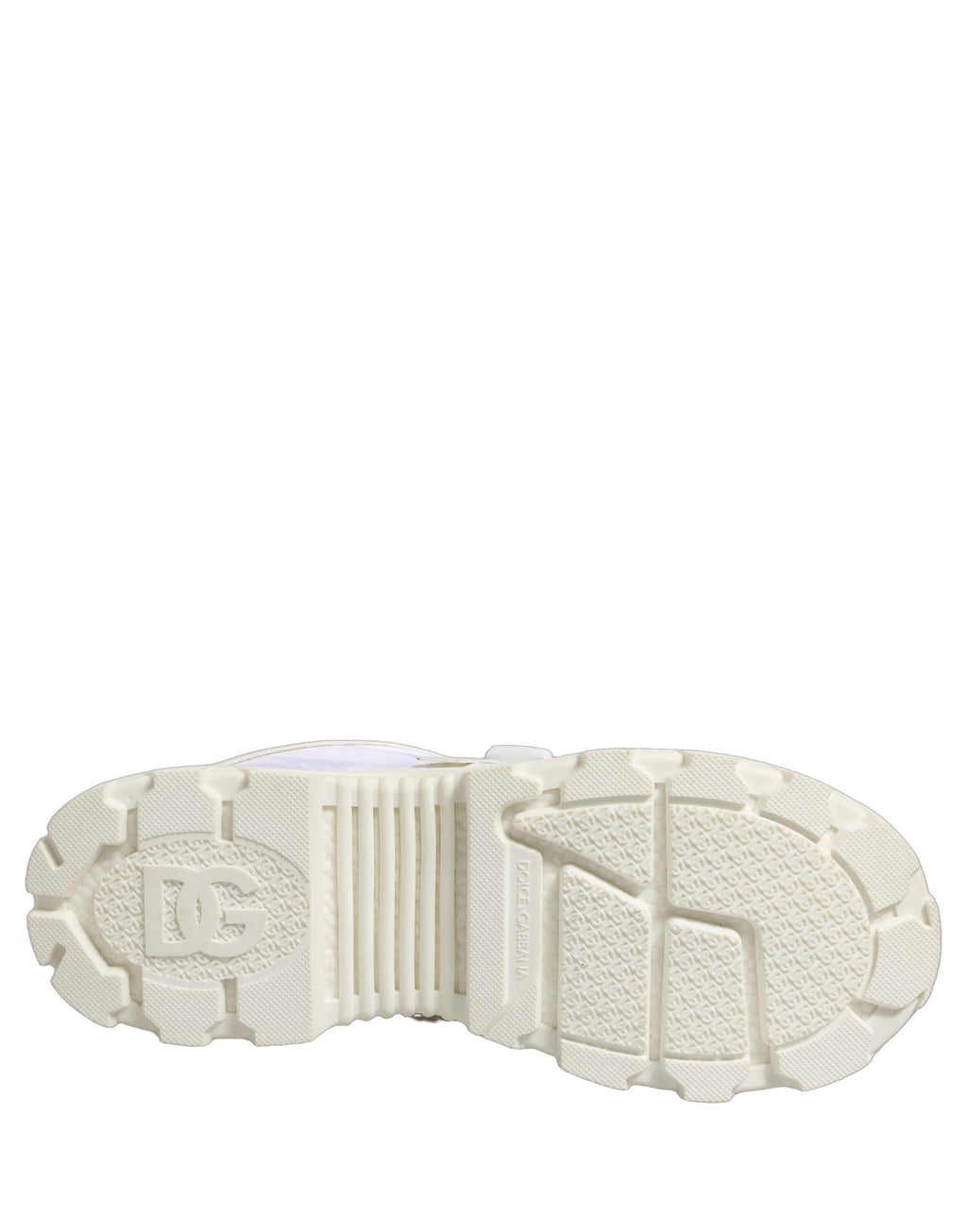 Dolce & Gabbana White Airmaster Panelled Low Top Men Sneakers Shoes