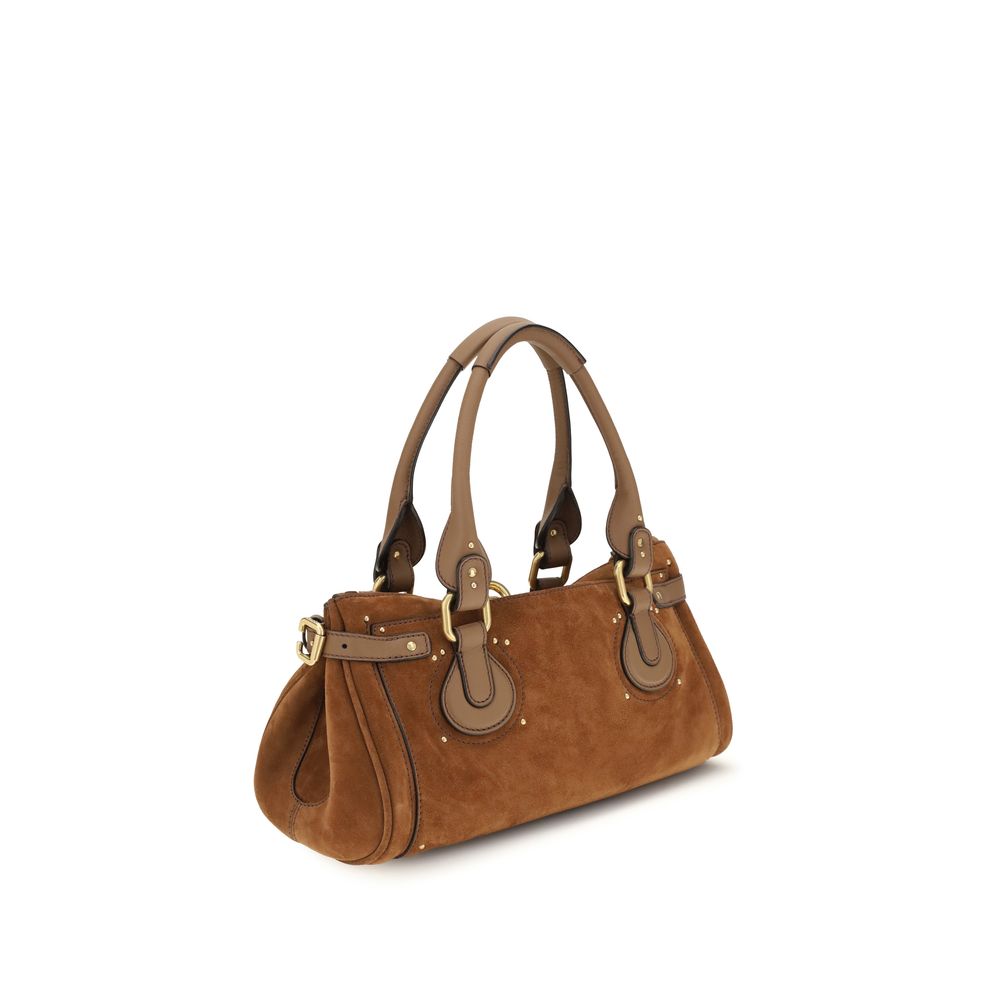 Chloé Brown Calf Leather Bos Taurus Handbag