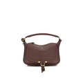 Chloé Bordeaux Calf Leather Bos Taurus Shoulder Bag