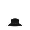 Valentino Garavani Black Cotton Fedora