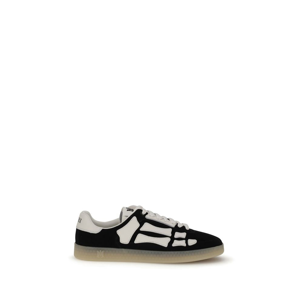 Amiri Black Calf Leather Bos Taurus Athletic Sneakers