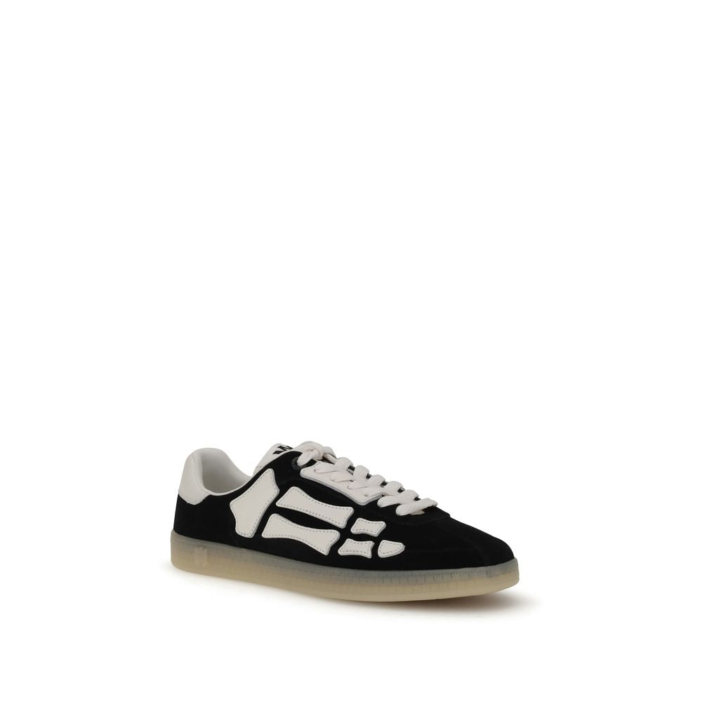 Amiri Black Calf Leather Bos Taurus Athletic Sneakers