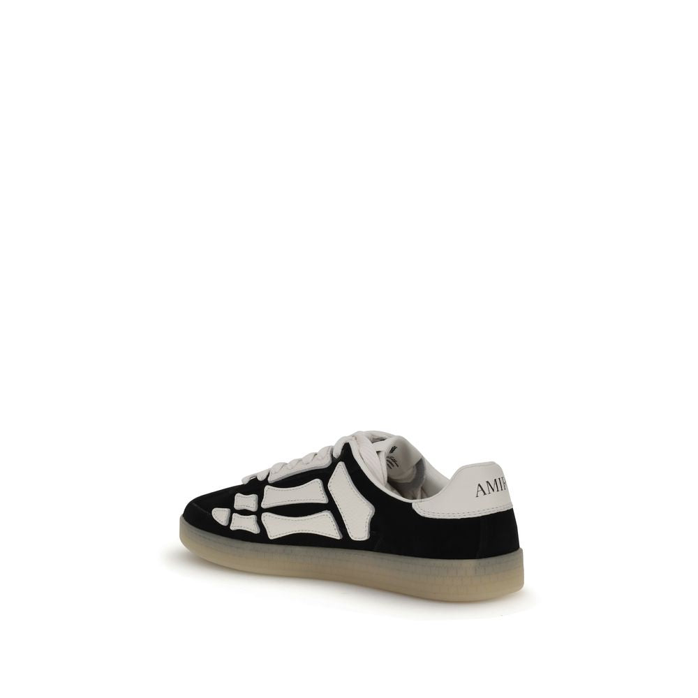 Amiri Black Calf Leather Bos Taurus Athletic Sneakers