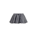 Miu Miu Gray Polyester Mini Skirt