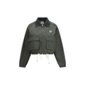 Miu Miu Bicolor Polyester Shell Jacket