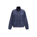 Miu Miu Blue Recycled Polyester Shell Jacket